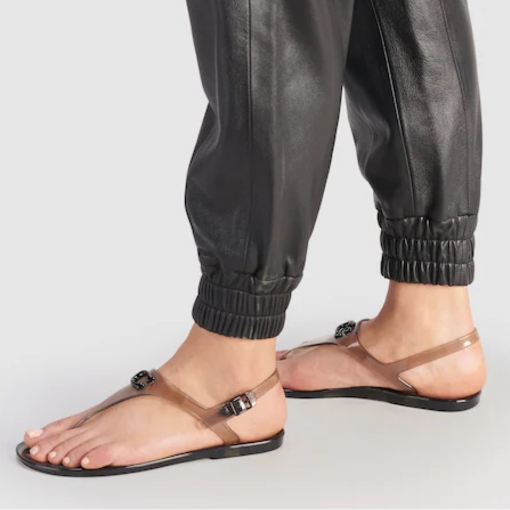 NEW Coach Natalee Jelly Slingback Thong Sandals - Picture 4 of 5